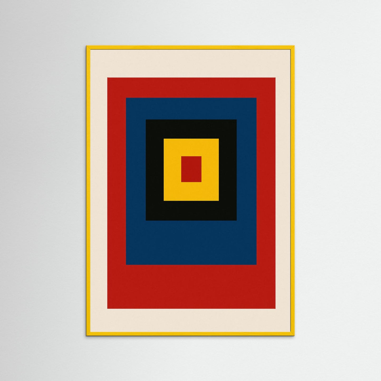 Primary Focus - Geometric Color Study