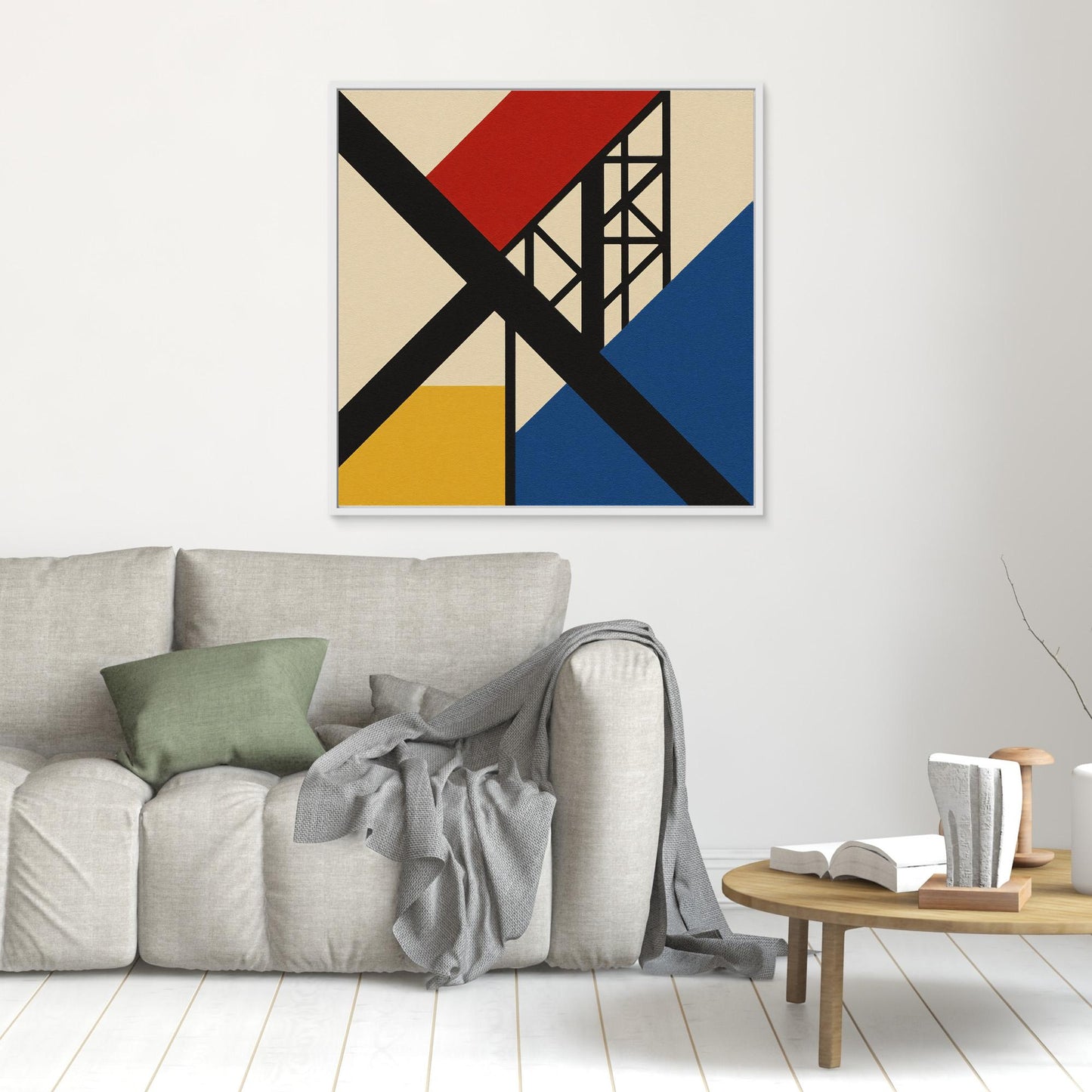 Diagonal Truss - Bauhaus Framework Study