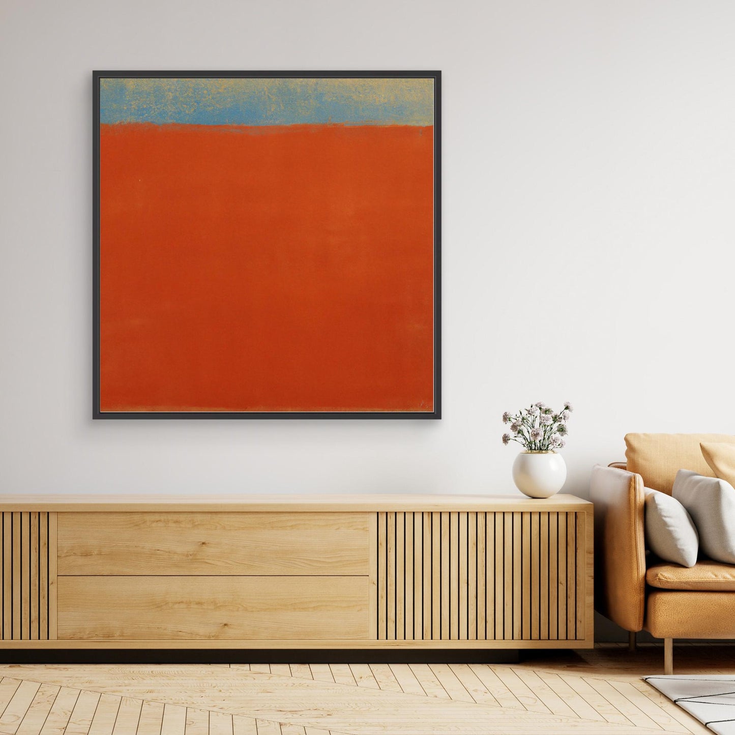 Flux of Reflection - Colorfield Intensity against Calm