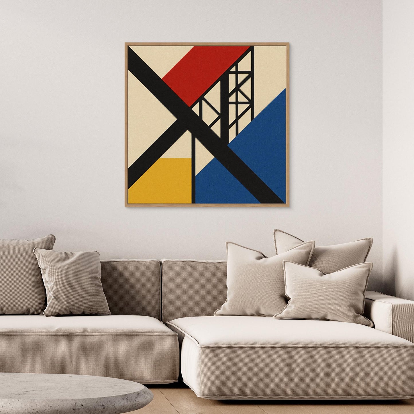 Diagonal Truss - Bauhaus Framework Study