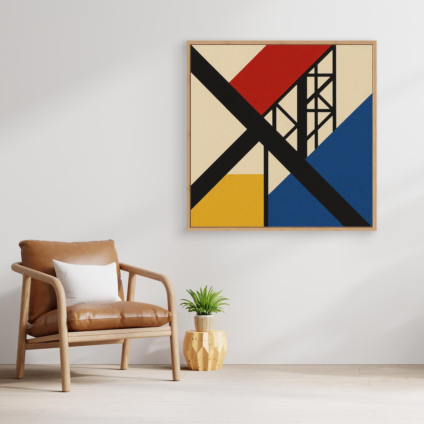 Diagonal Truss - Bauhaus Framework Study