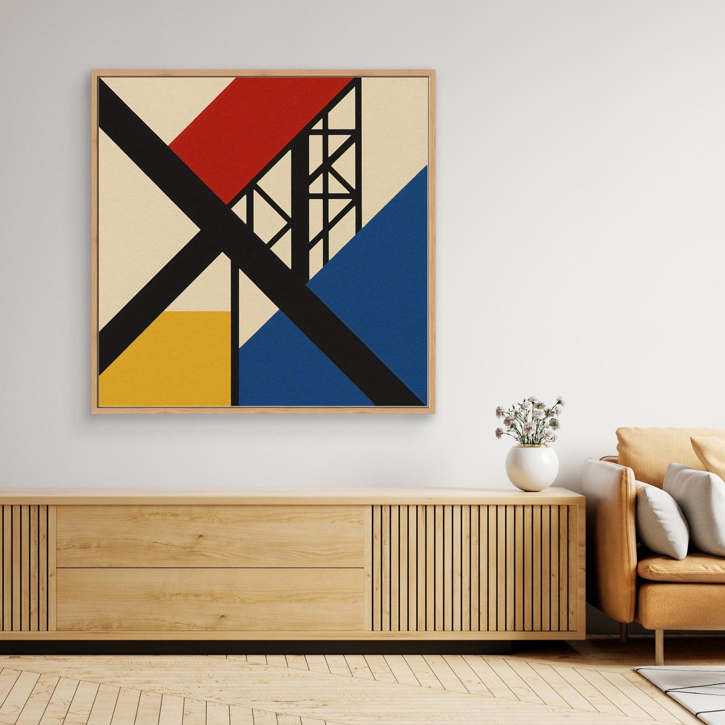 Diagonal Truss - Bauhaus Framework Study