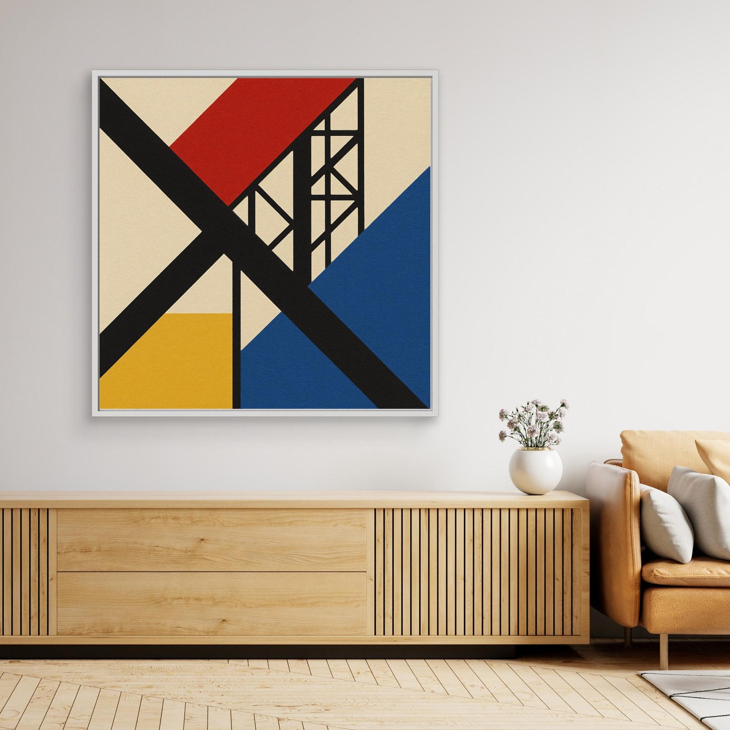 Diagonal Truss - Bauhaus Framework Study
