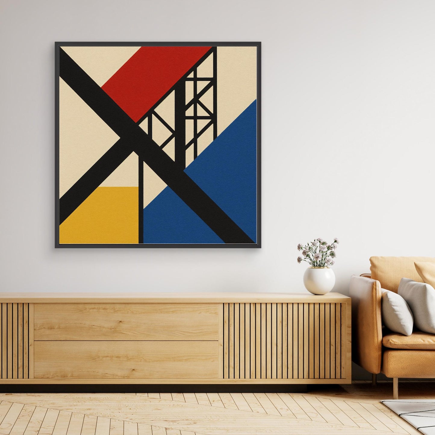 Diagonal Truss - Bauhaus Framework Study