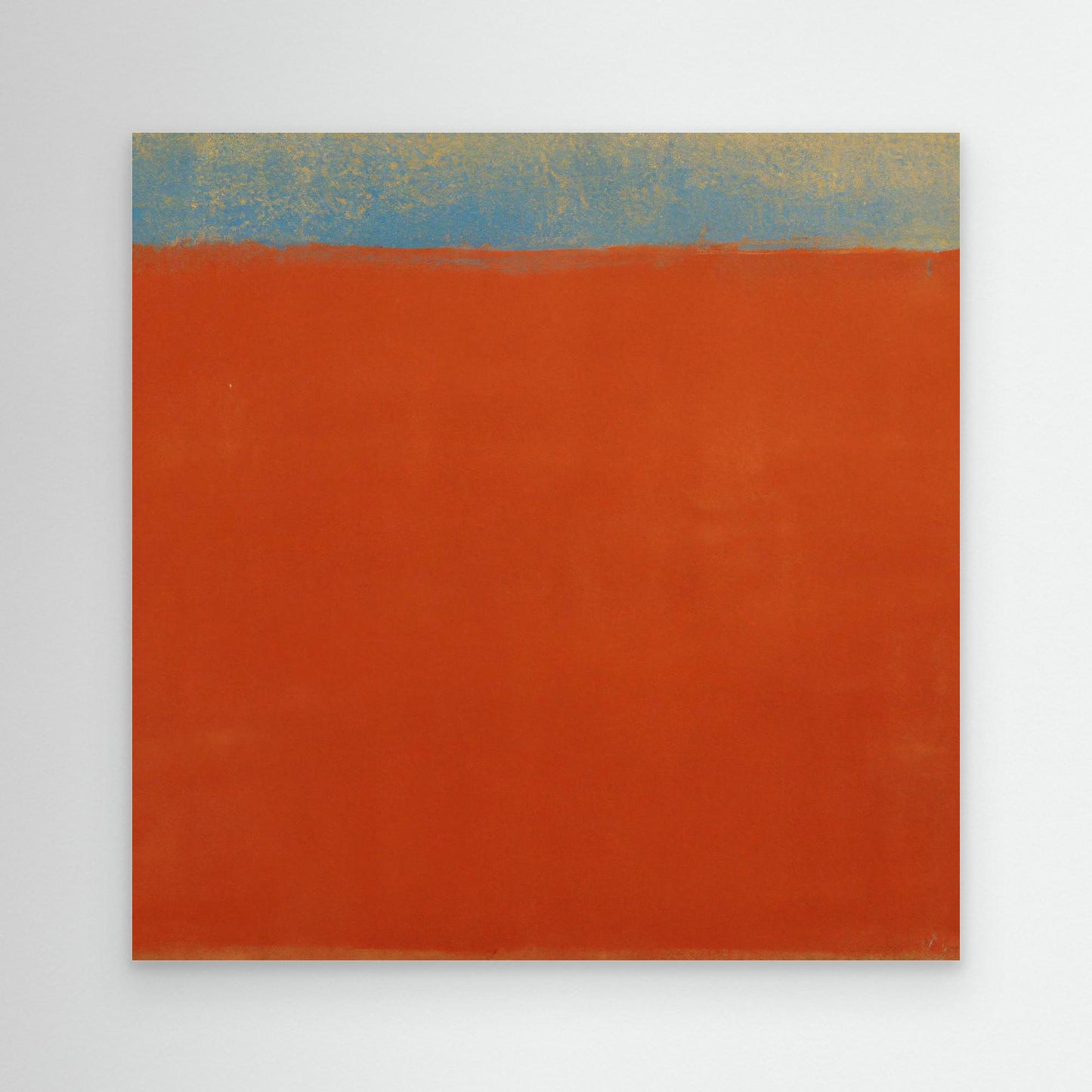 Flux of Reflection - Colorfield Intensity against Calm