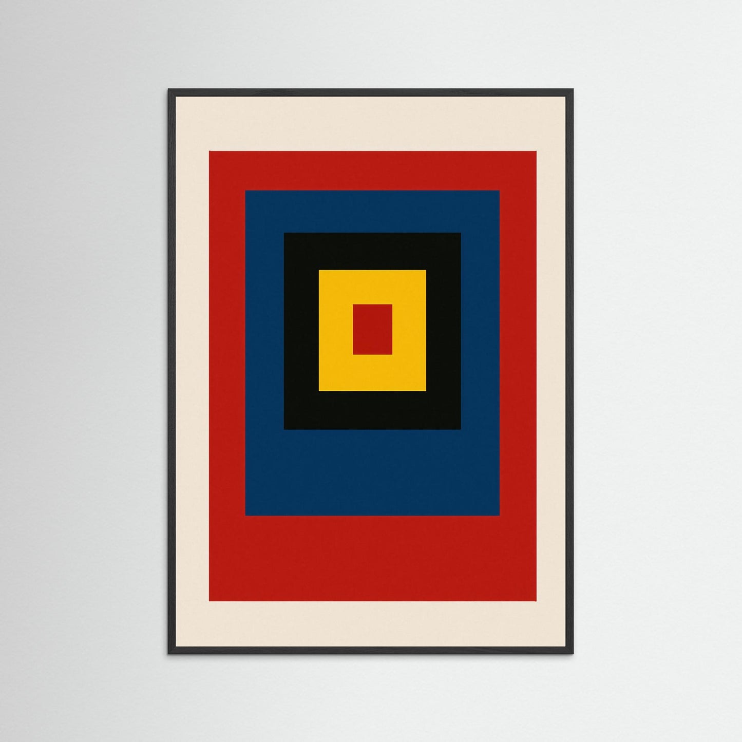 Primary Focus - Geometric Color Study