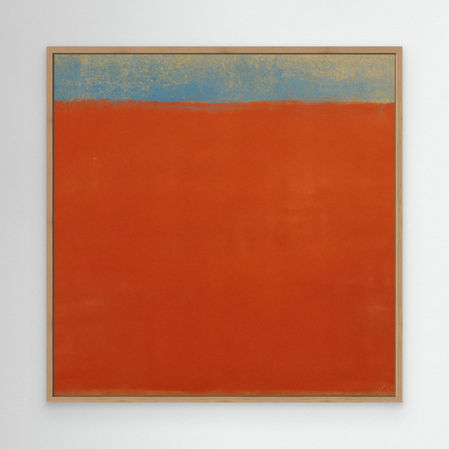 Flux of Reflection - Colorfield Intensity against Calm