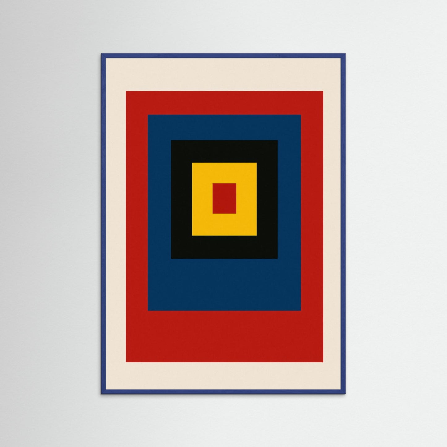 Primary Focus - Geometric Color Study