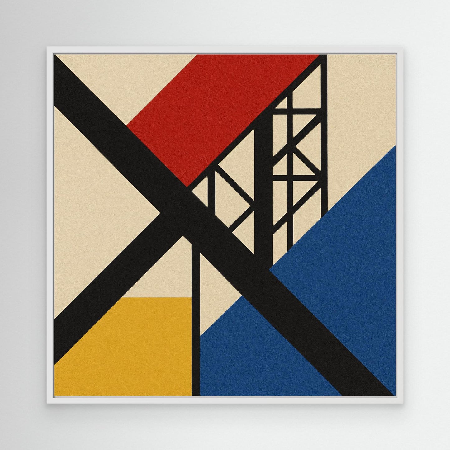 Diagonal Truss - Bauhaus Framework Study