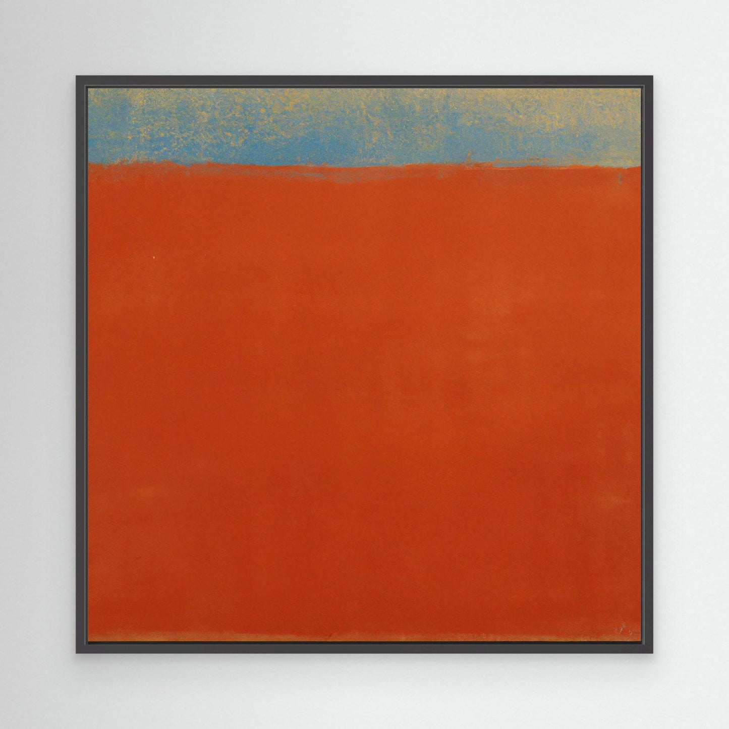 Flux of Reflection - Colorfield Intensity against Calm