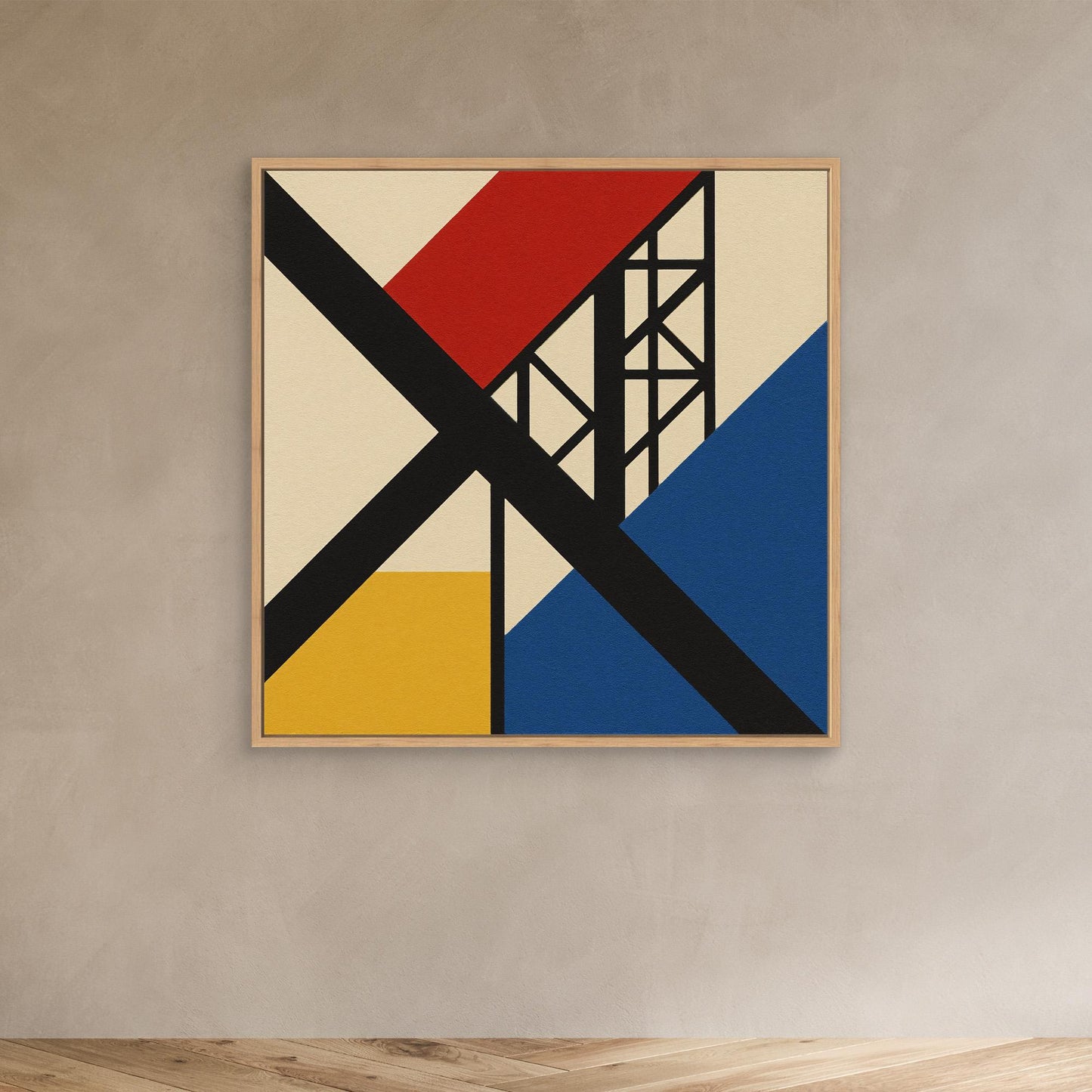 Diagonal Truss - Bauhaus Framework Study