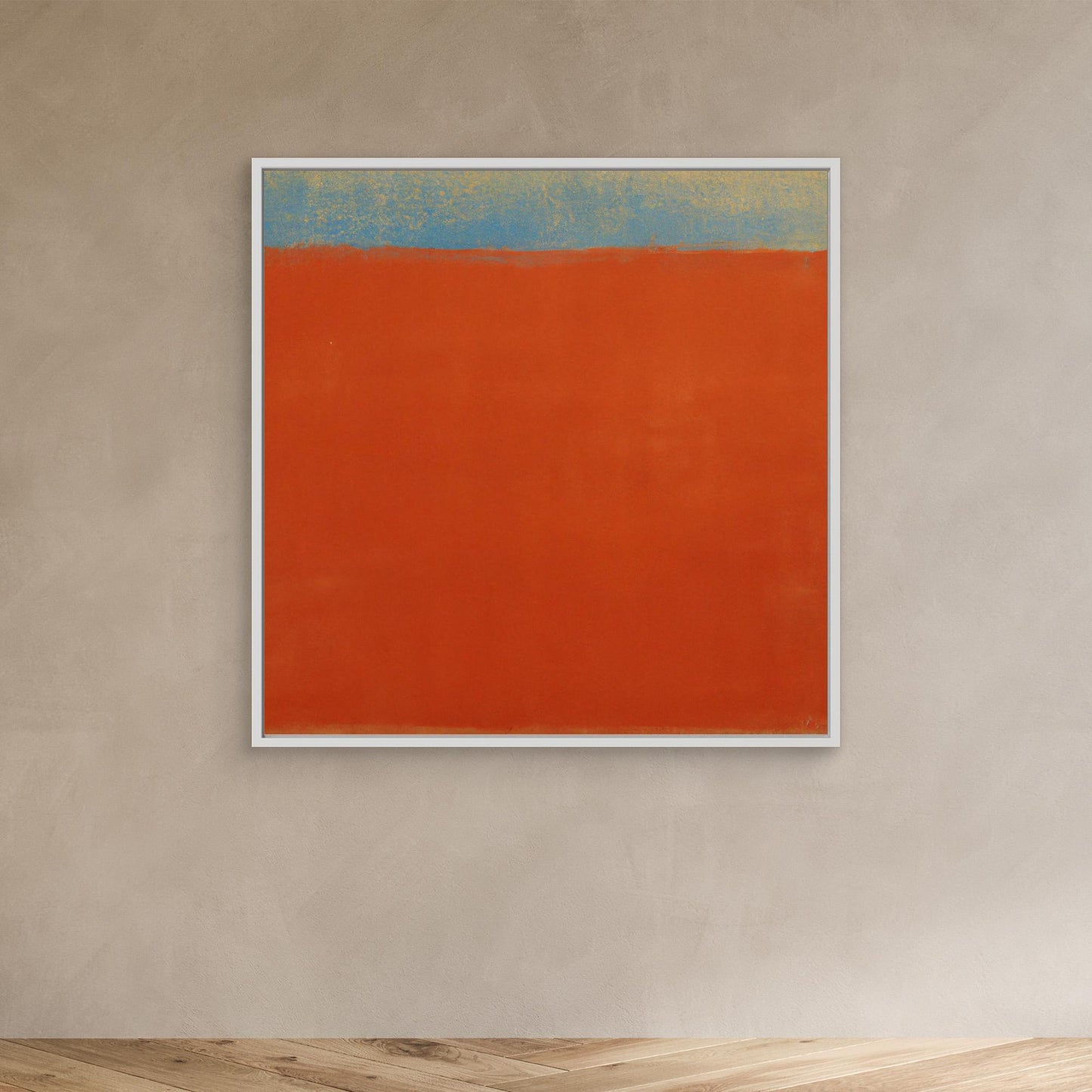 Flux of Reflection - Colorfield Intensity against Calm
