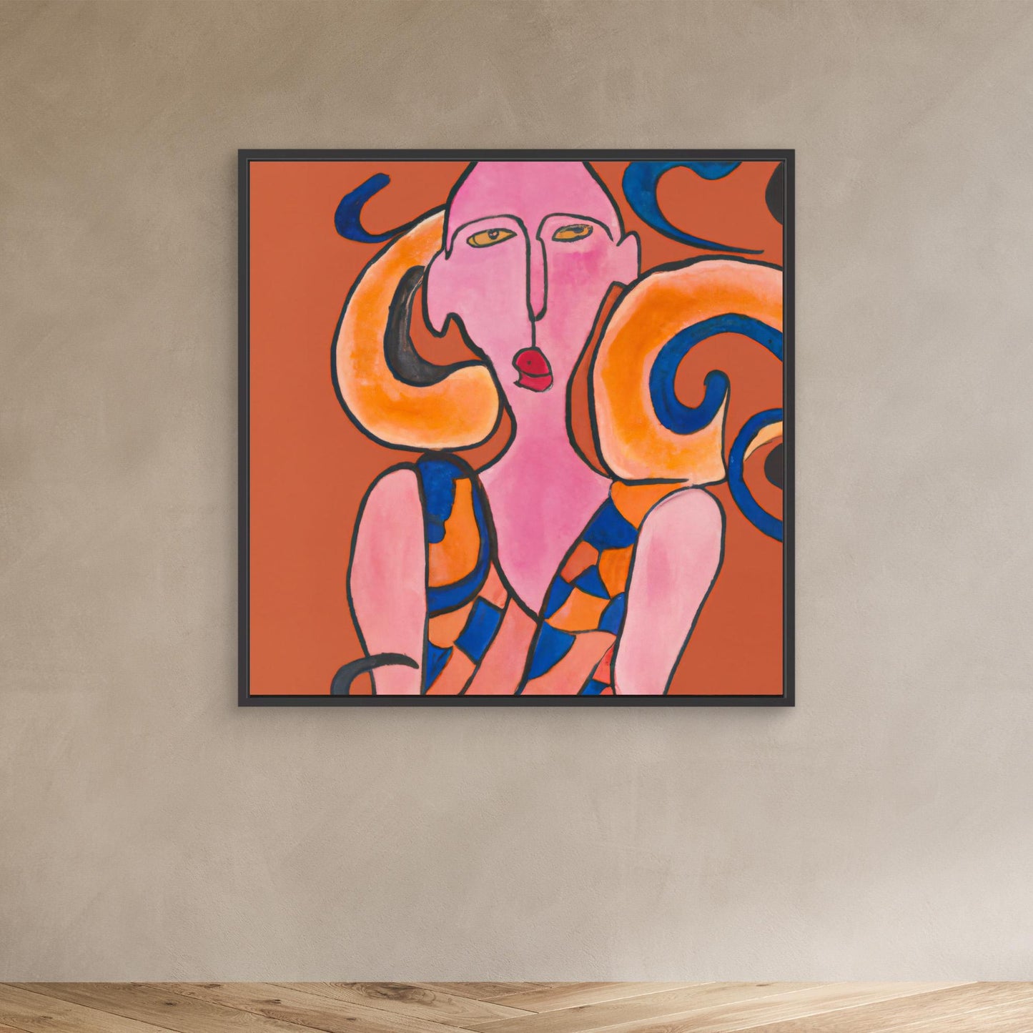 Mask of Mind - Picasso Inspired study in figurative abstraction