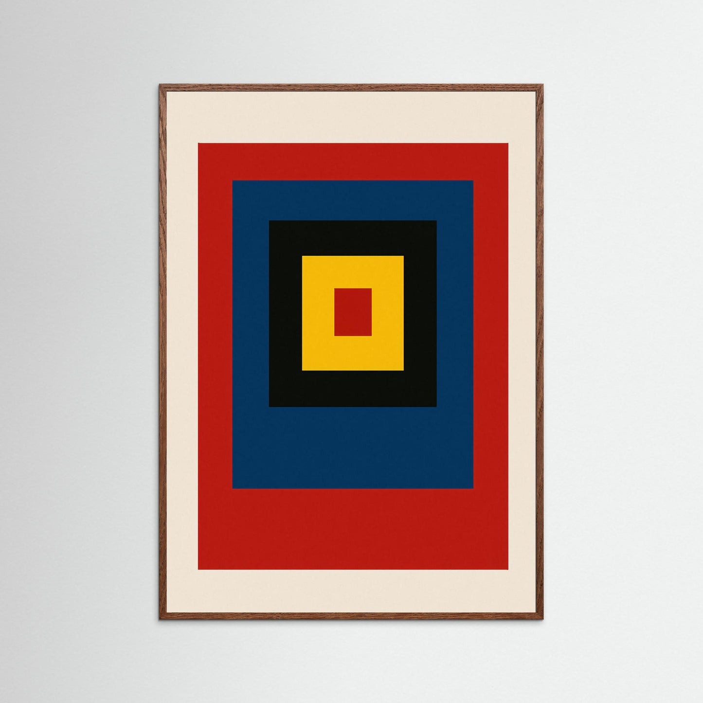 Primary Focus - Geometric Color Study