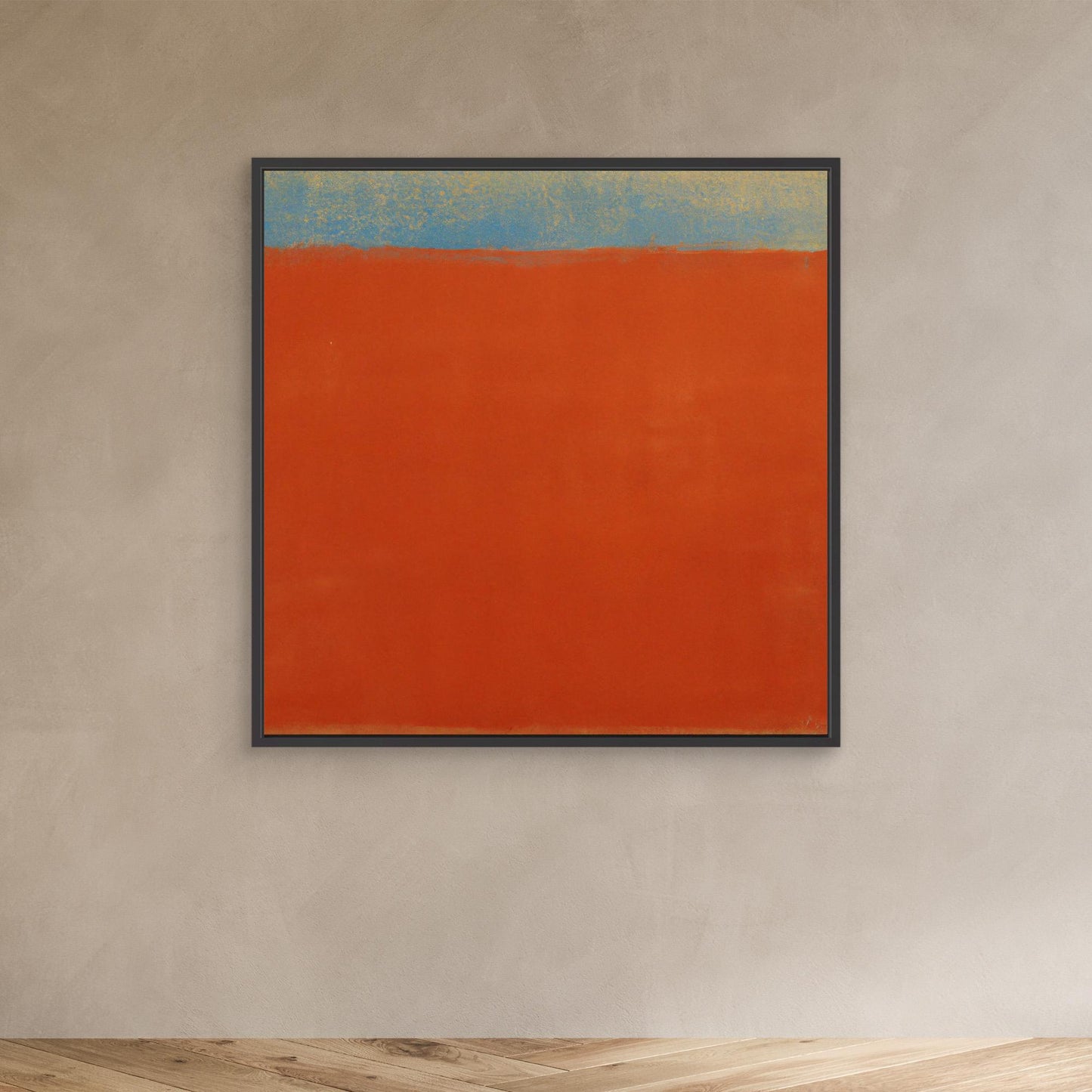 Flux of Reflection - Colorfield Intensity against Calm