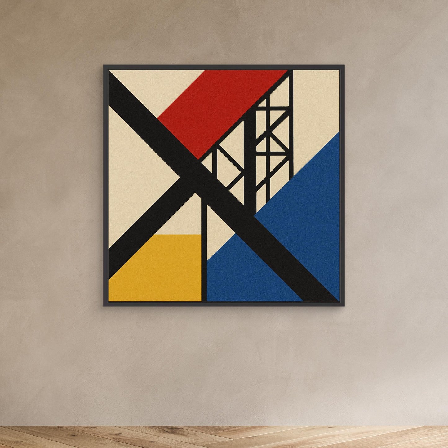 Diagonal Truss - Bauhaus Framework Study