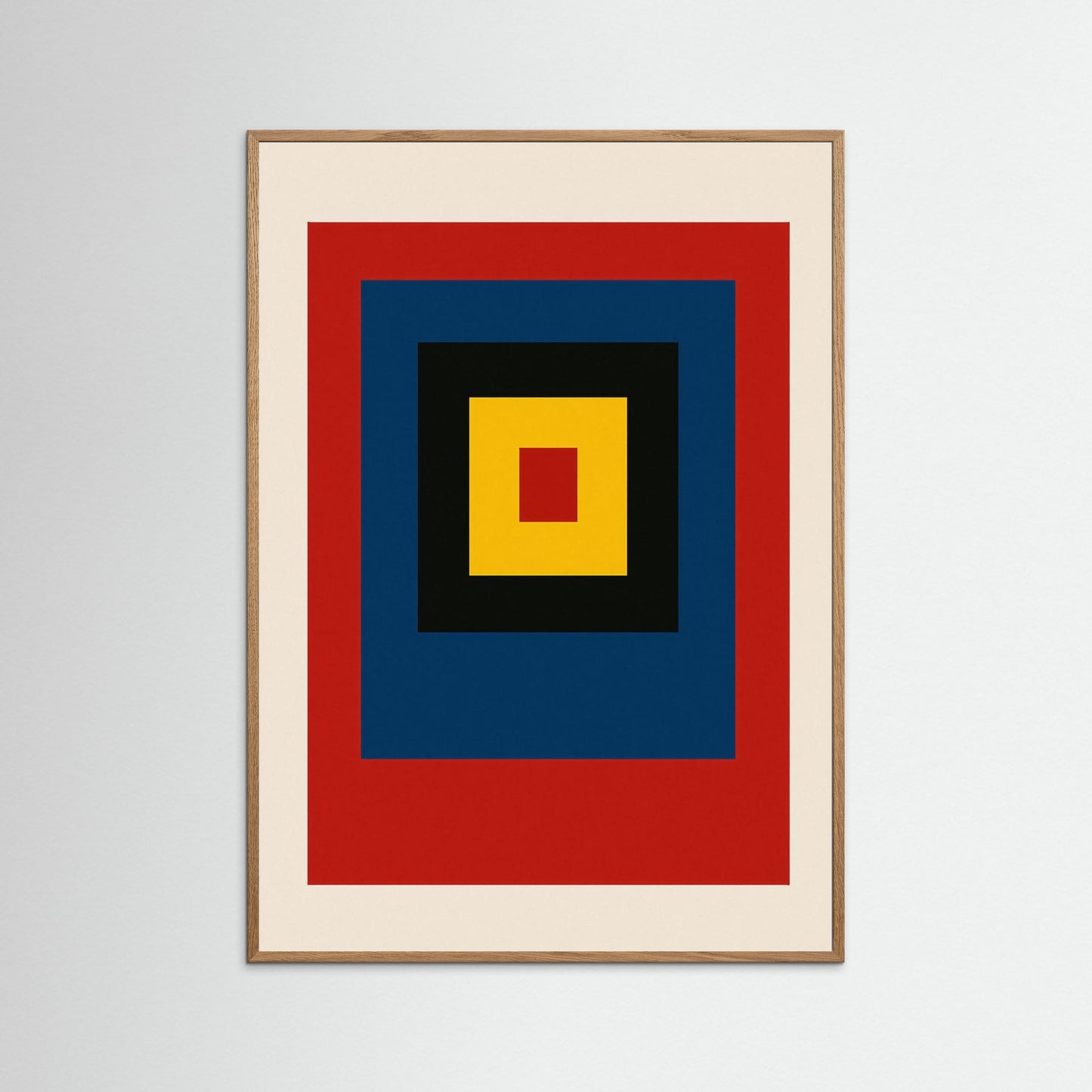 Primary Focus - Geometric Color Study