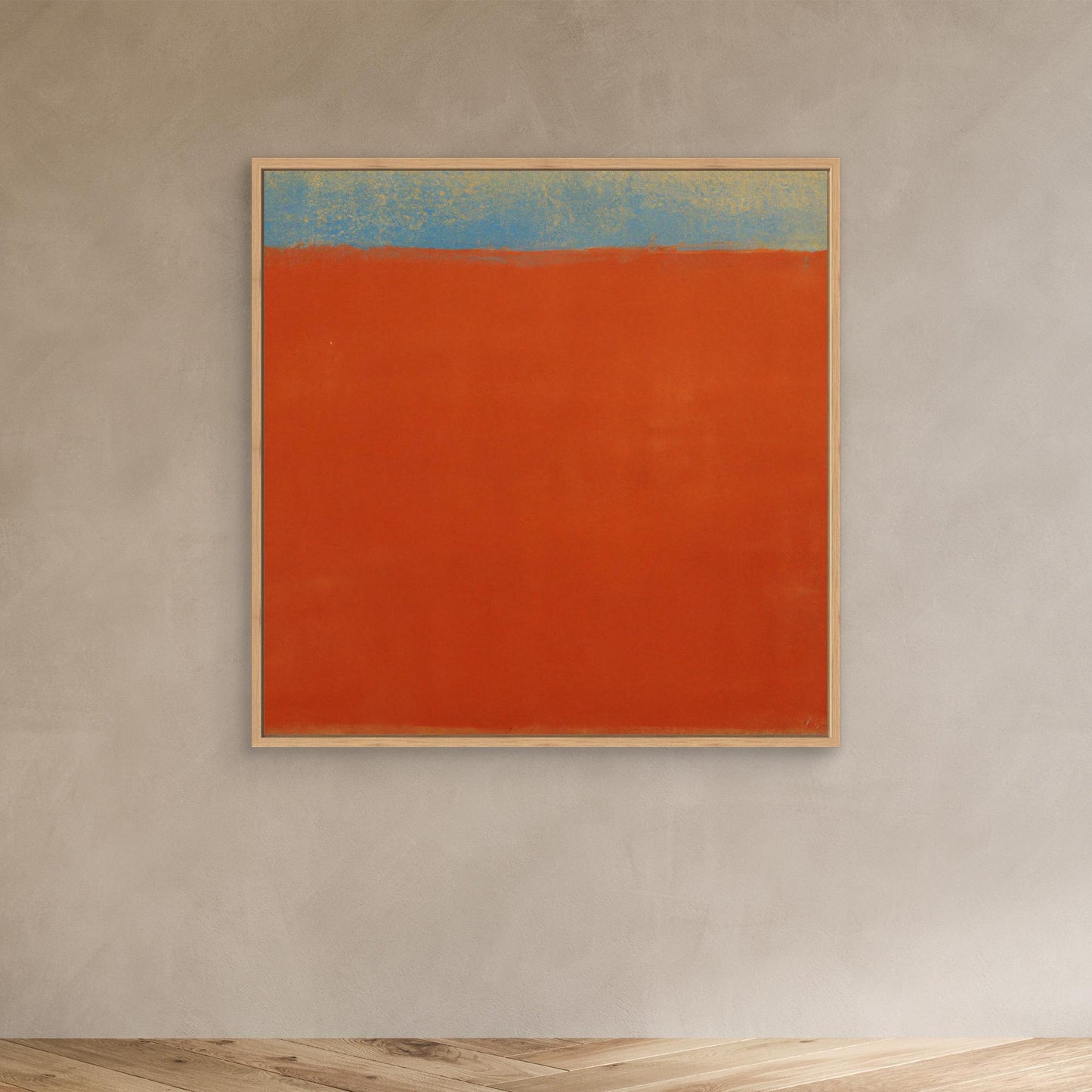 Flux of Reflection - Colorfield Intensity against Calm