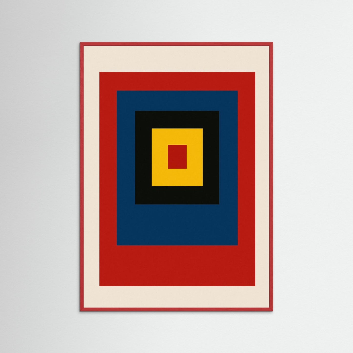 Primary Focus - Geometric Color Study