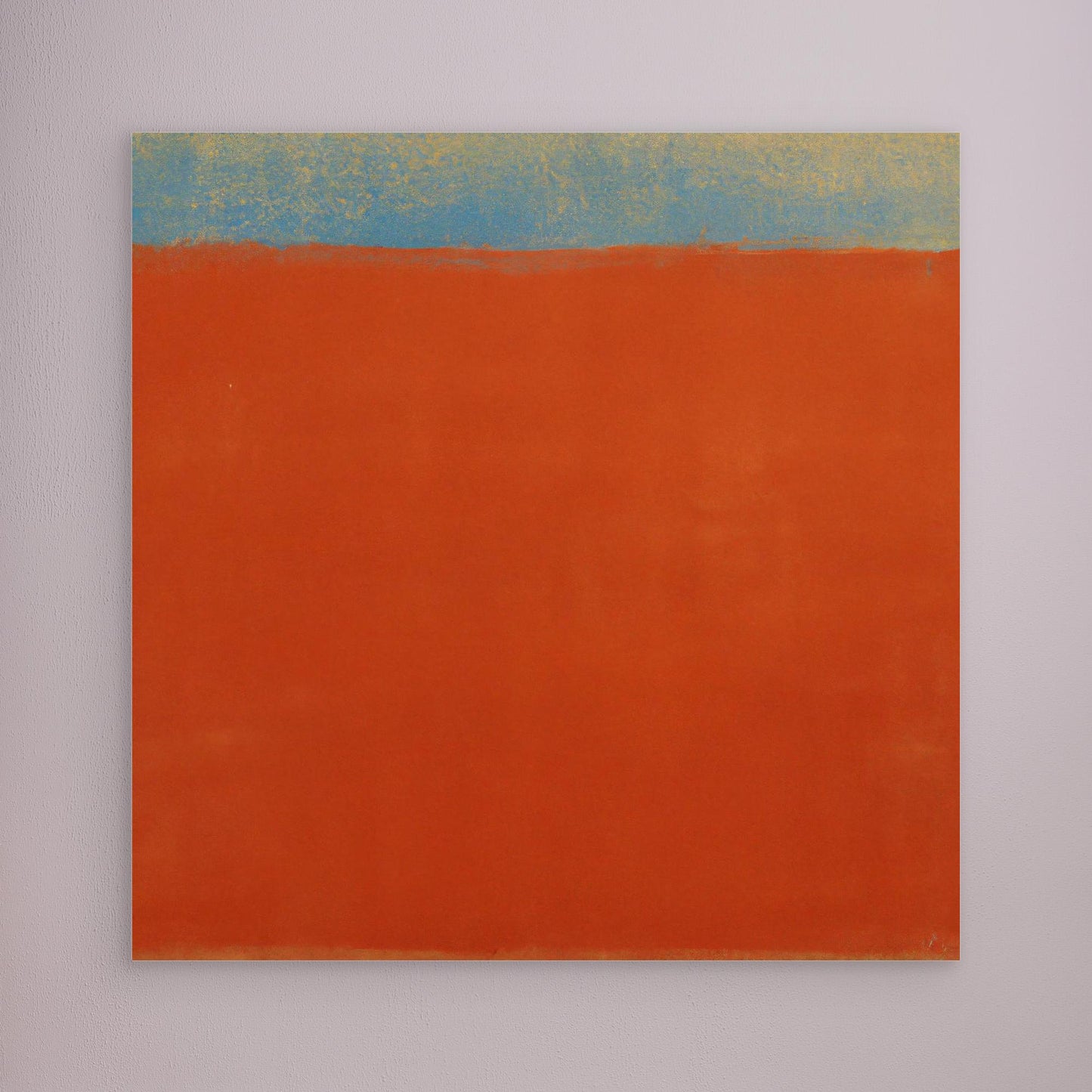 Flux of Reflection - Colorfield Intensity against Calm