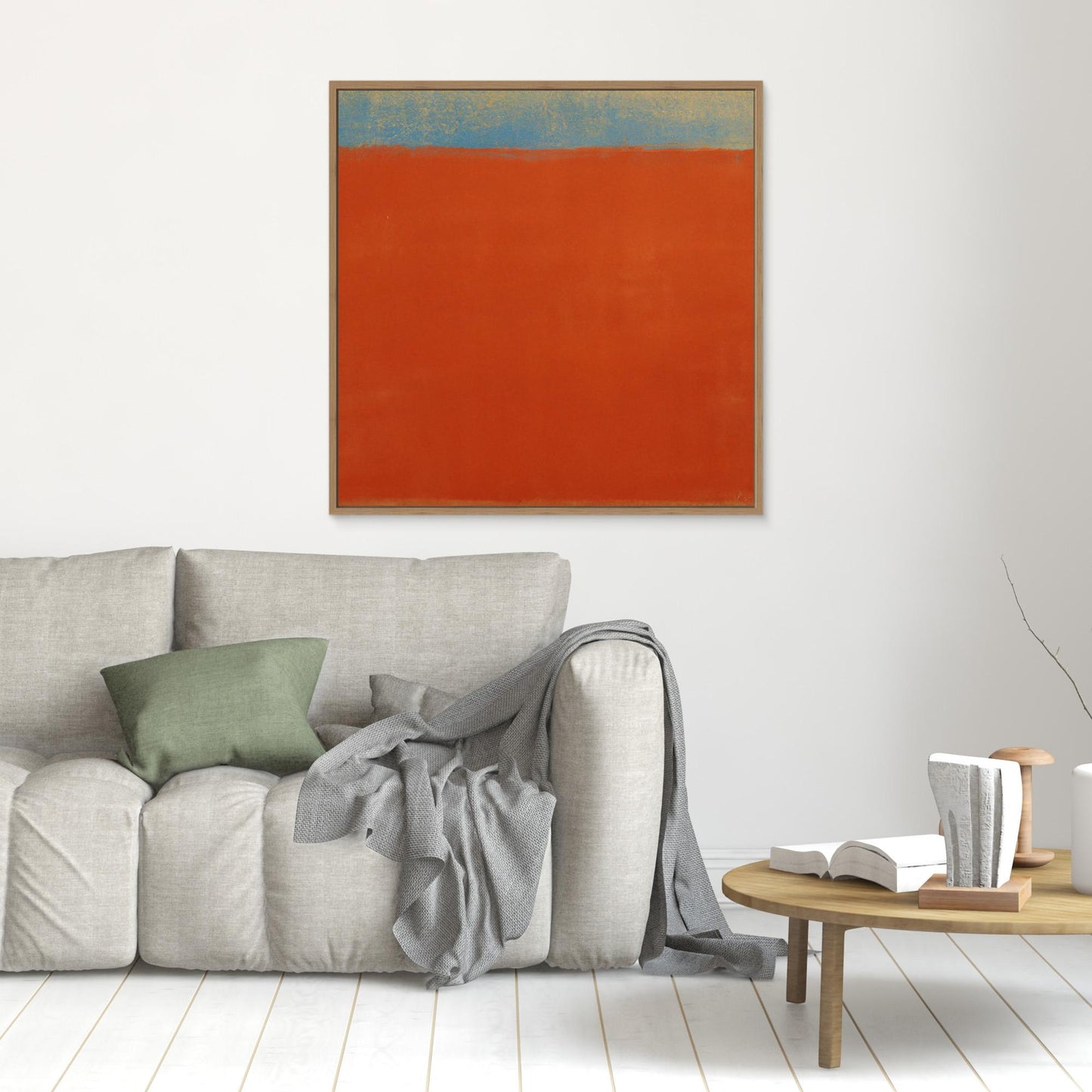 Flux of Reflection - Colorfield Intensity against Calm