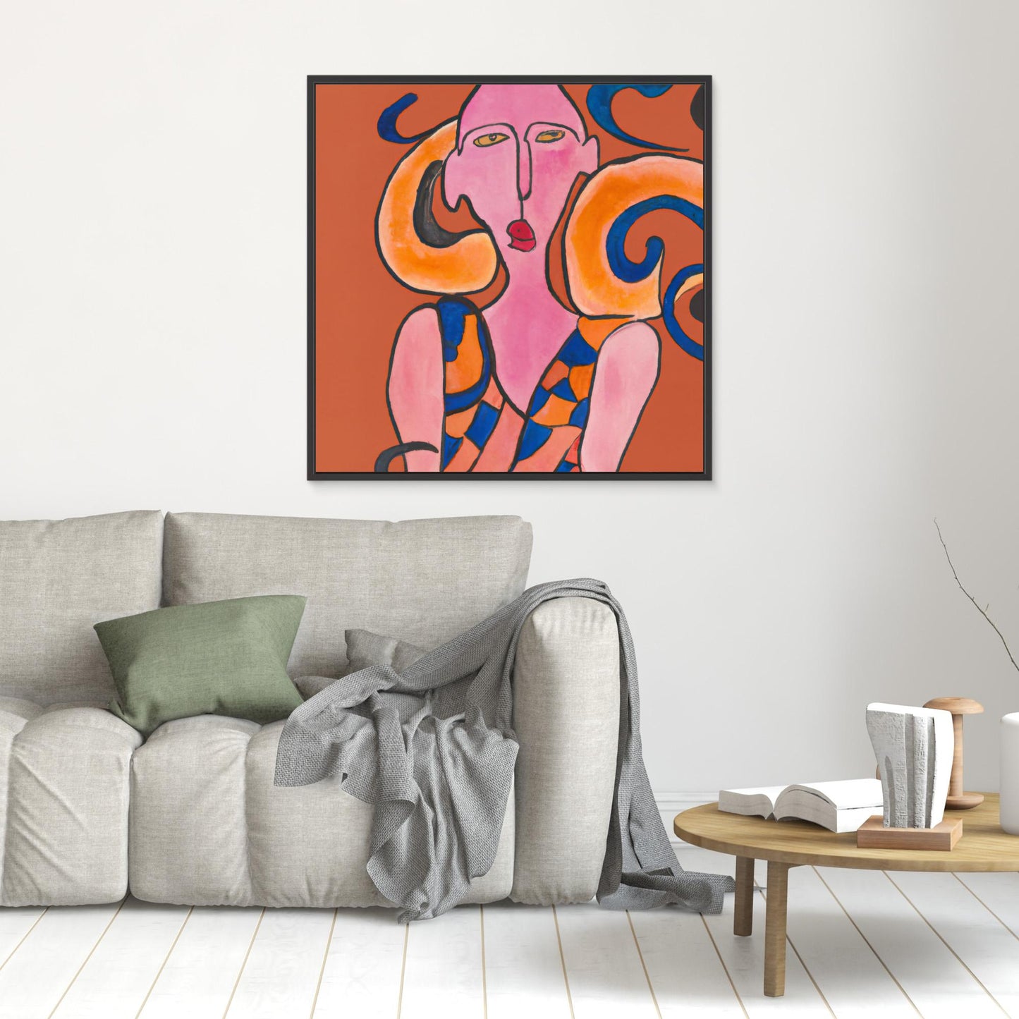 Mask of Mind - Picasso Inspired study in figurative abstraction