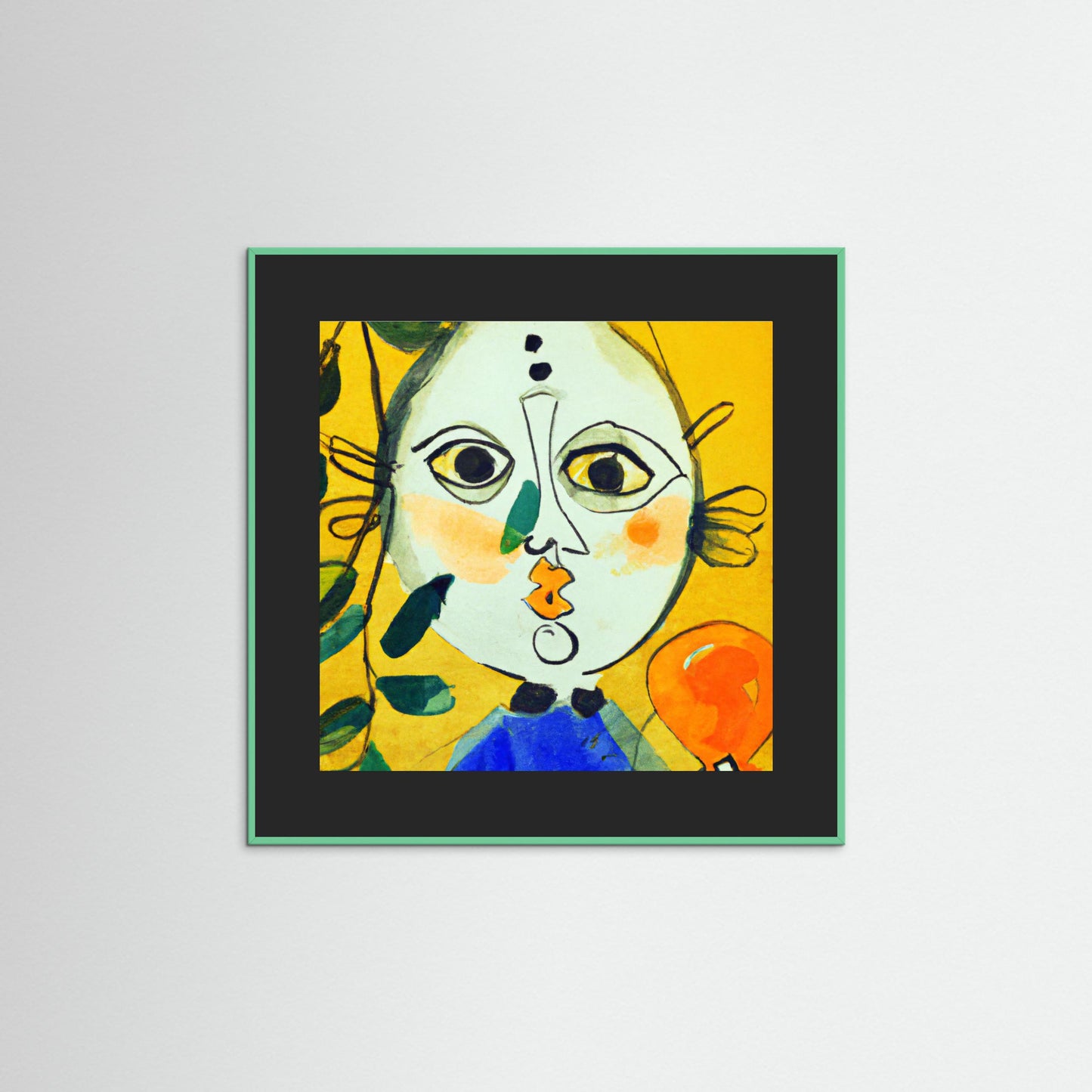 Beyond Portraits - Pablo Picasso inspired Art Print