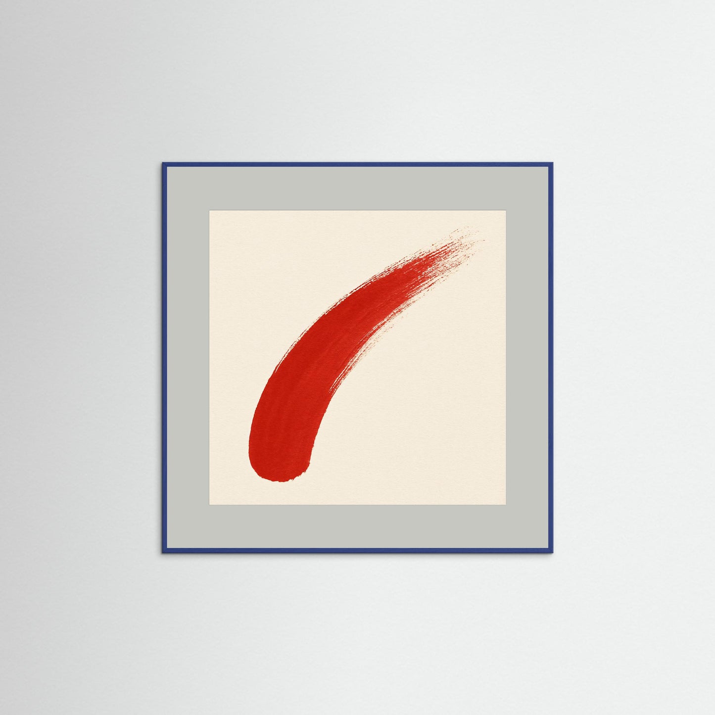 Red Gesture - The purity of minimalist abstraction