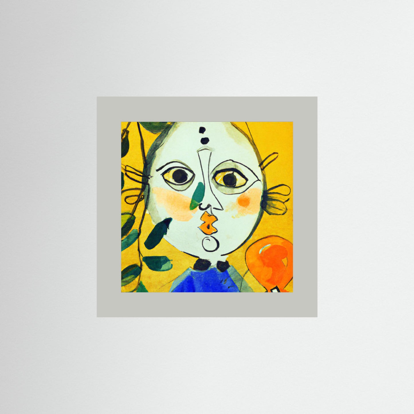 Beyond Portraits - Pablo Picasso inspired Art Print