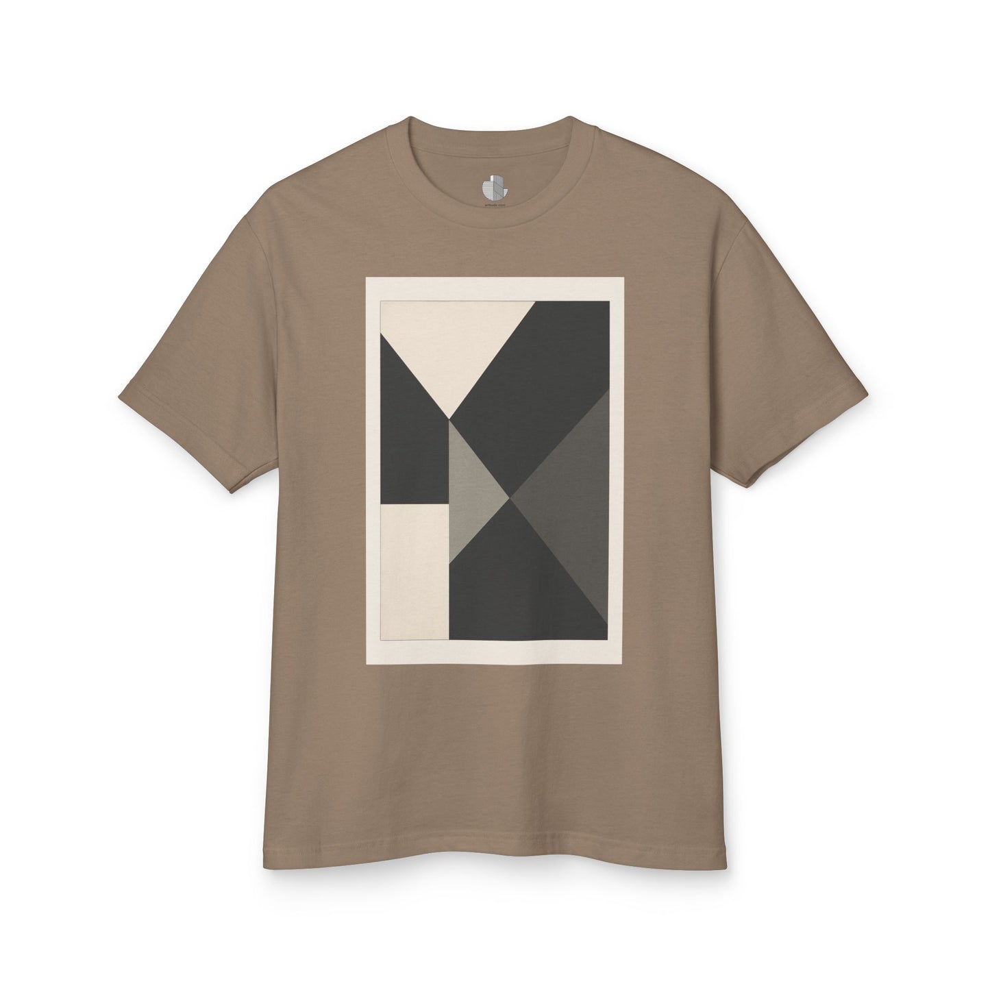 T-Shirt Abstract Art inspired, featuring a Hard Edge Style Design, Unisex Tee