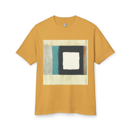 T-Shirt Abstract Art Streetwear featuring a Geometric Design, Unisex Tee