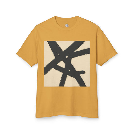 Abstract Art inspired T-Shirt featuring an Action Painting Style Design, Unisex Tee