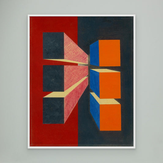 Cubi in Movimento - Geometric Abstraction mood with cubist explorations flair