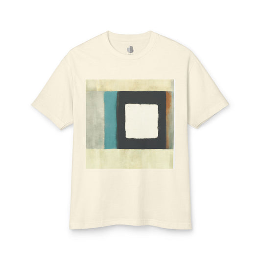 T-Shirt Abstract Art Streetwear featuring a Geometric Design, Unisex Tee