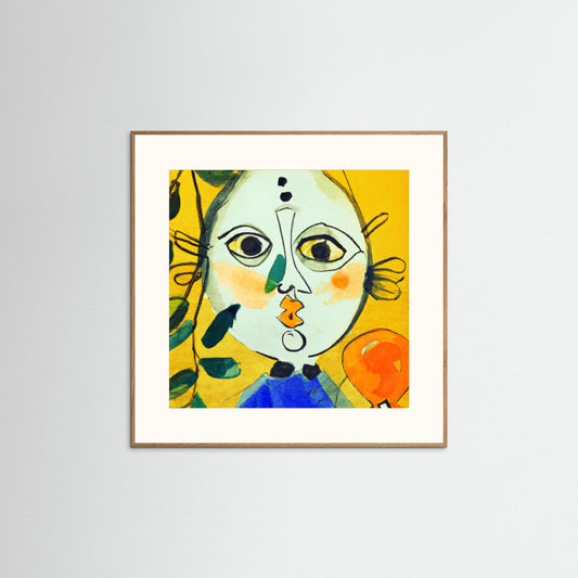 Beyond Portraits - Pablo Picasso inspired Art Print