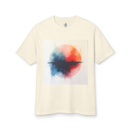 T-Shirt Abstract Art inspired, featuring a colorful Design, Unisex Tee