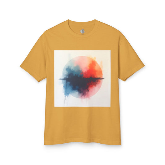 T-Shirt Abstract Art inspired, featuring a colorful Design, Unisex Tee