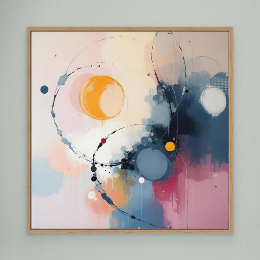 Orbital Lines - Lyrical/Gestural Abstraction Art Print