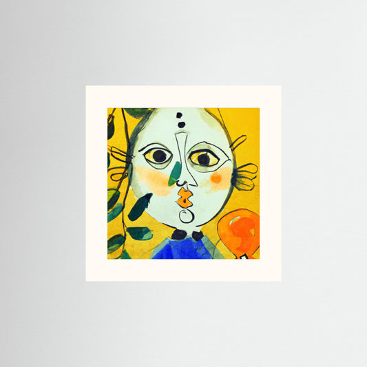 Beyond Portraits - Pablo Picasso inspired Art Print