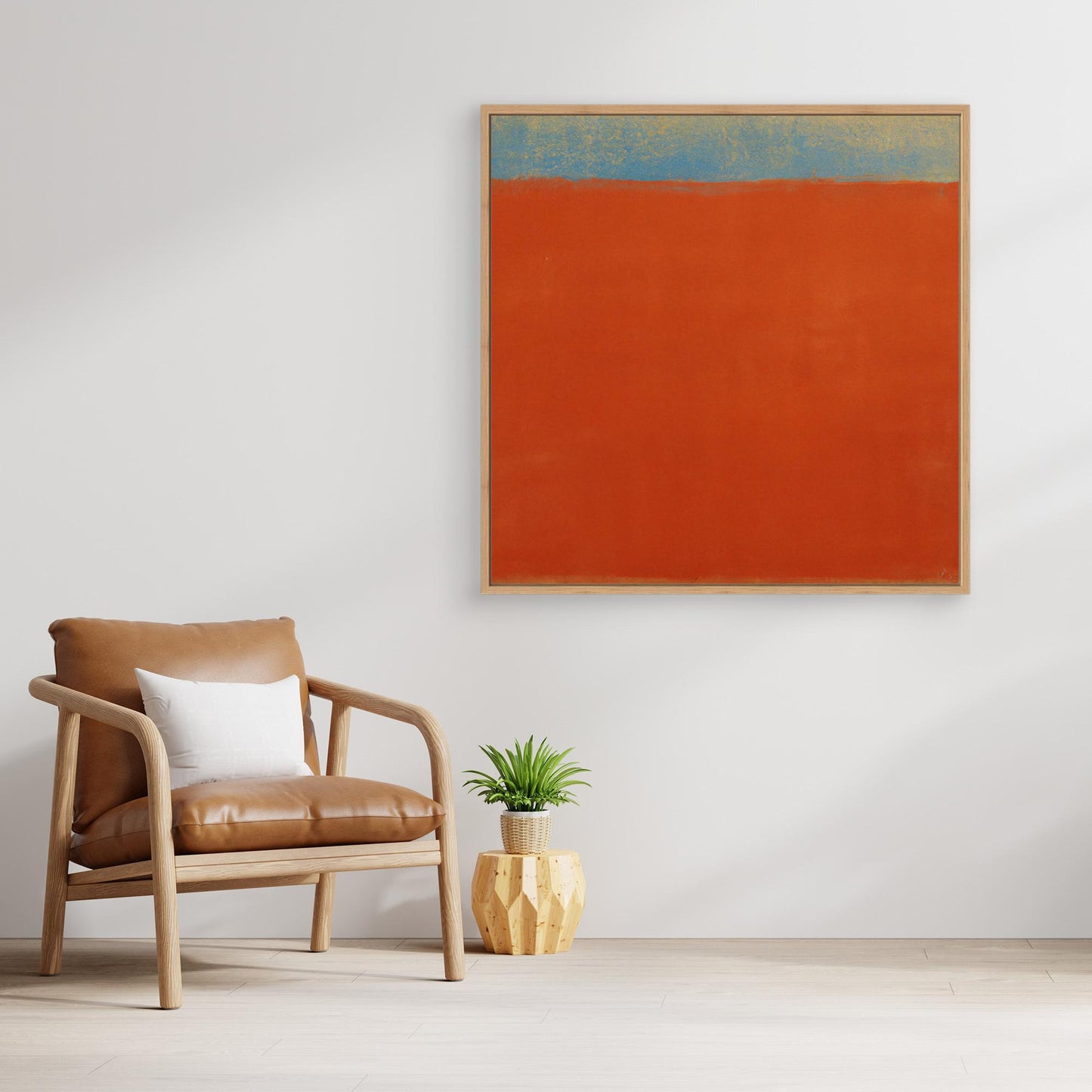 Flux of Reflection - Colorfield Intensity against Calm