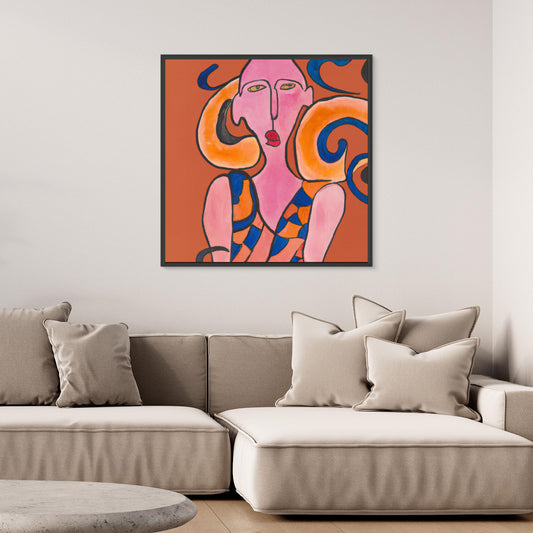 Mask of Mind - Picasso Inspired study in figurative abstraction