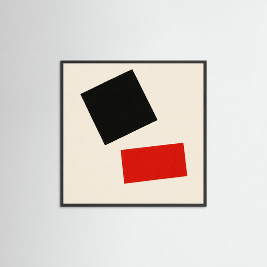 Diagonal Duet - Malevich Inspired Suprematist Study by matthaus