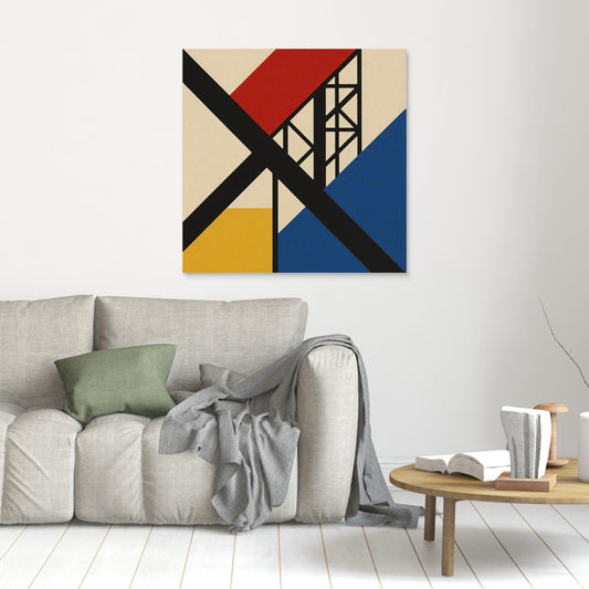Diagonal Truss - Bauhaus Framework Study