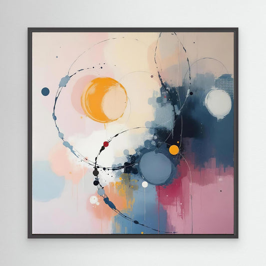 Orbital Lines - Lyrical/Gestural Abstraction Art Print